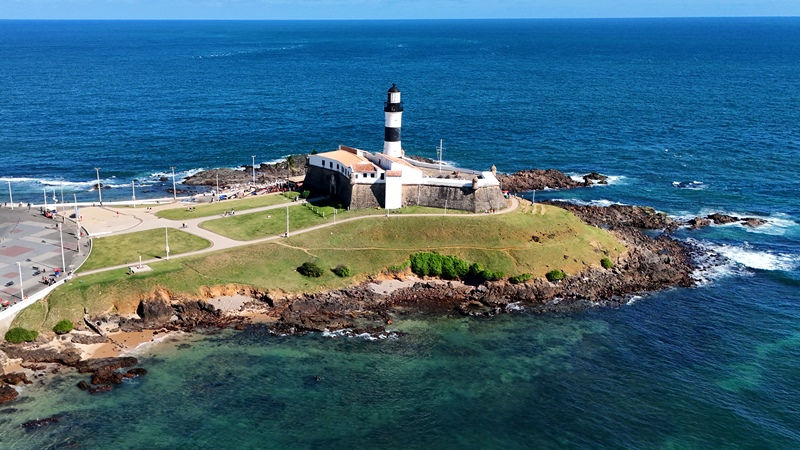 Forte Santo Antônio da Barra visto de cima