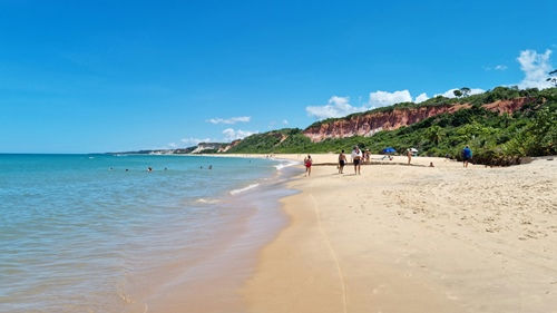 Praia de Pitinga em Arraial d'Ajuda
