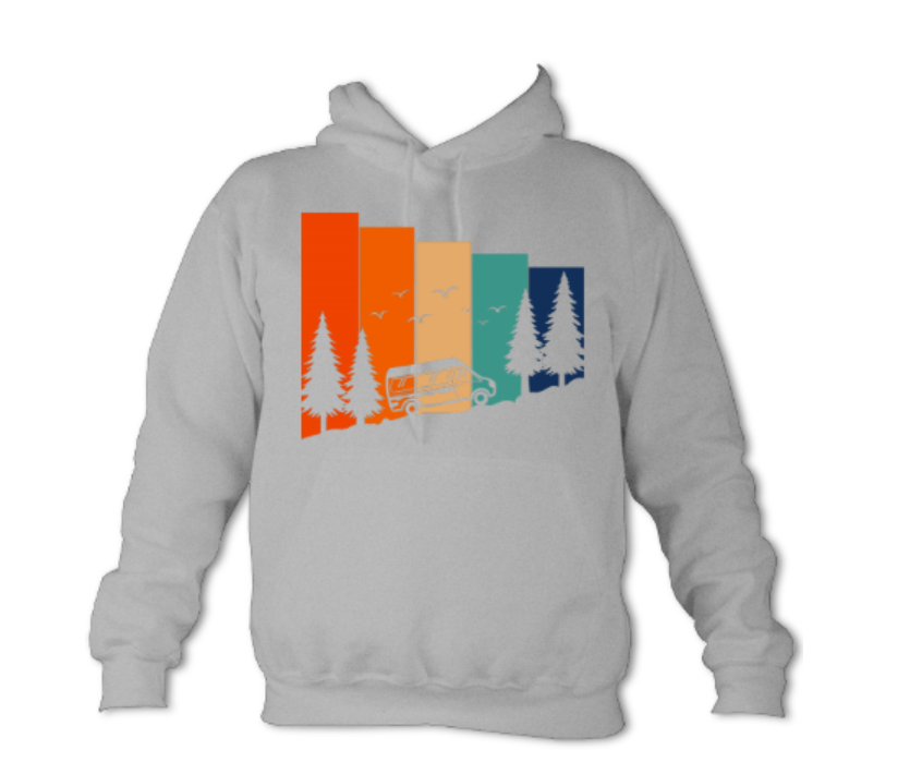 Thumbnail: Campervan Silhouette Hoodie