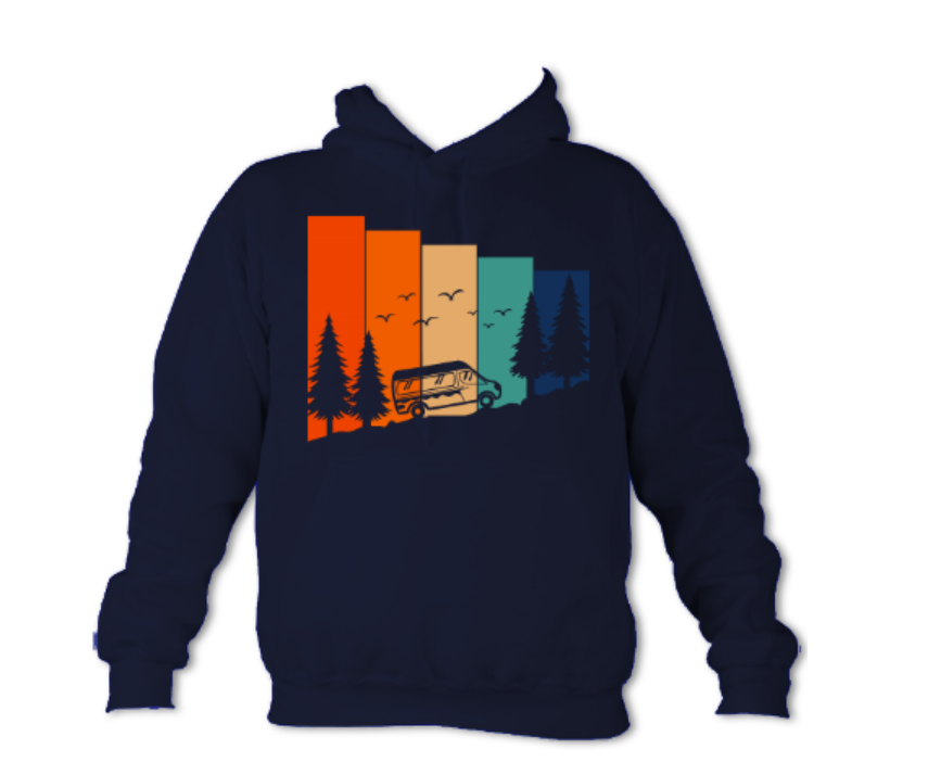 Thumbnail: Campervan Silhouette Hoodie