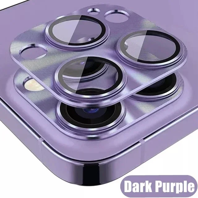 Thumbnail: Full Cover Camera Lens Protector on for Iphone 14 Pro Max Tempered Glass