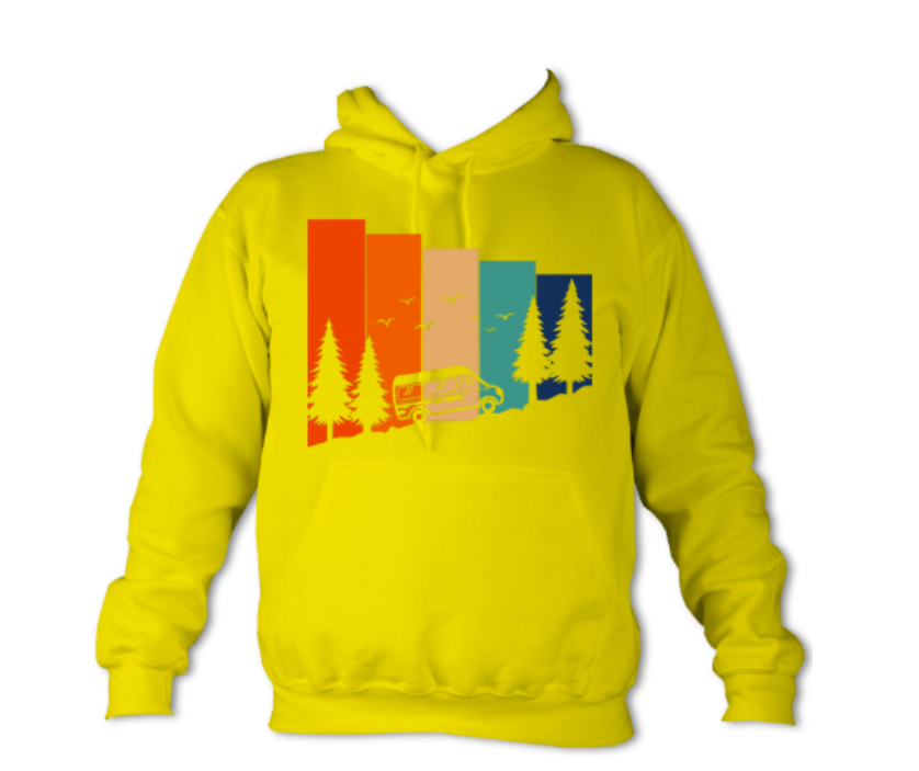 Thumbnail: Campervan Silhouette Hoodie