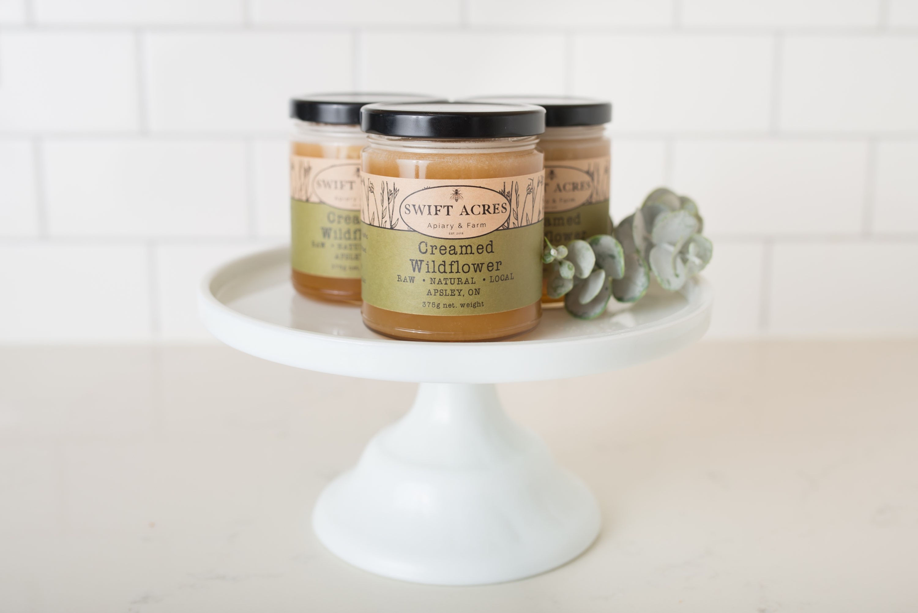 Creamed Wildflower Honey | Natural Spreadable Honey | Swift Acres
