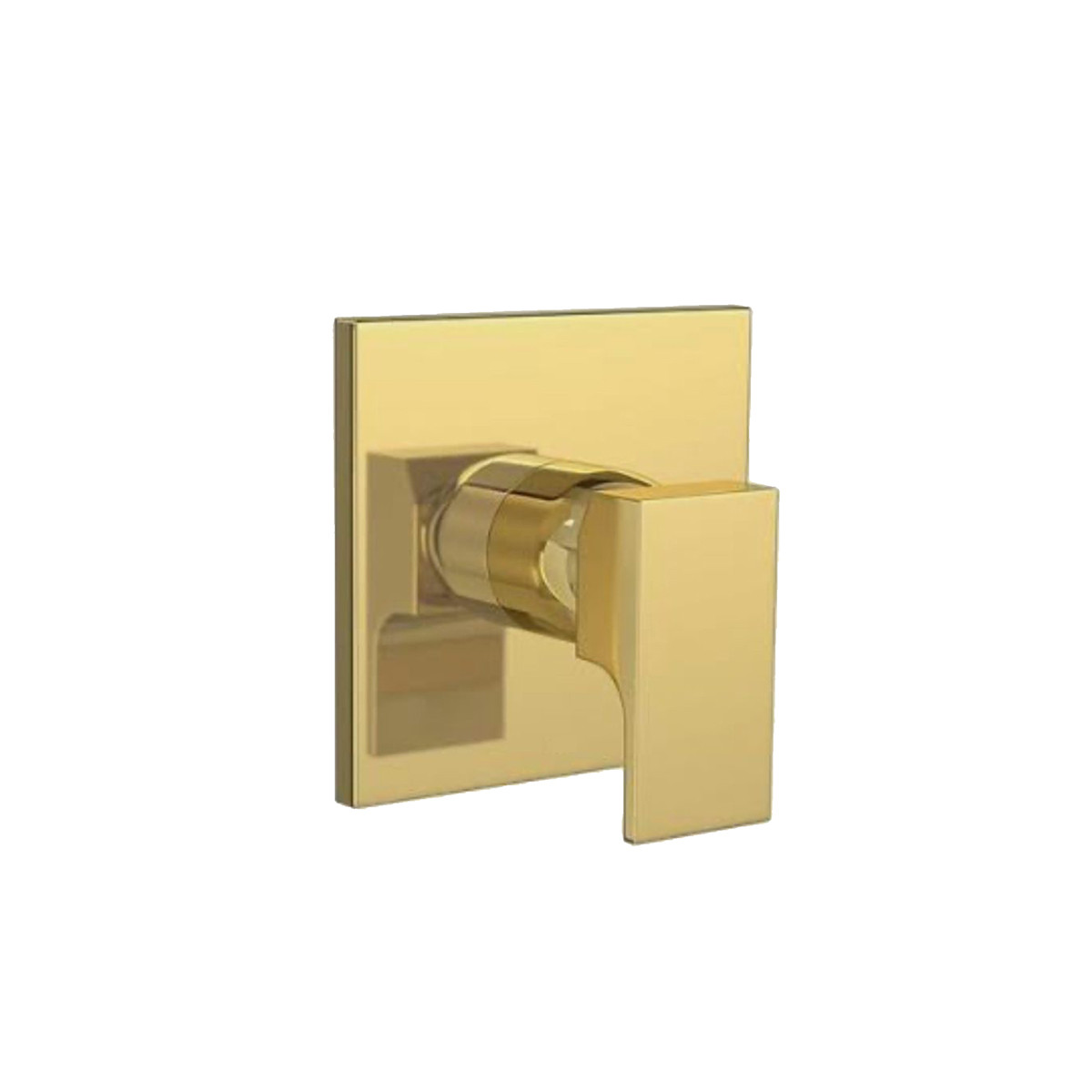 Acabamento Registro Monocomando Base Deca Level Dourado