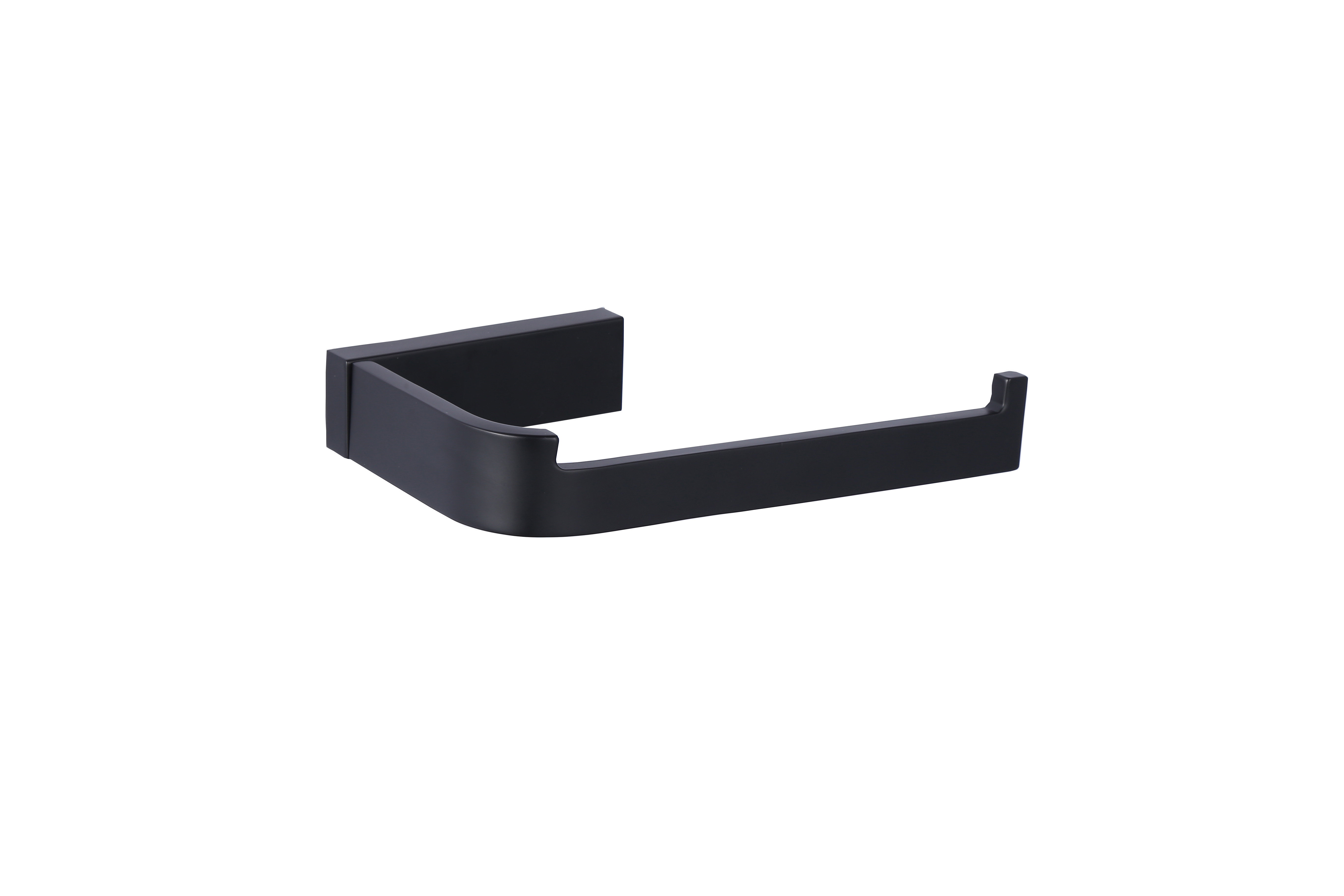 Porta Papel Higiênico Preto Fosco  Linha Gourmet