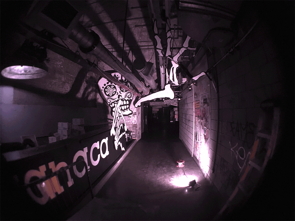 set design london - Darling and Edge - the Vaults - Christmas 2015