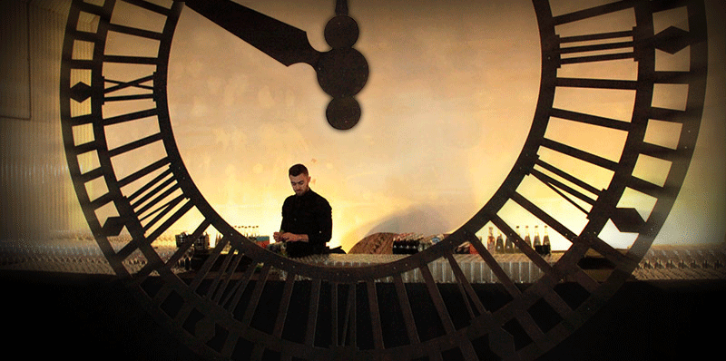 set design london - Darling and Edge - the Vaults - underground nutcracker