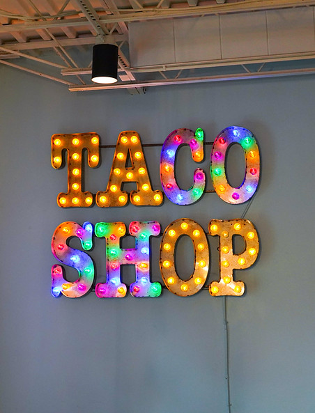 Taco Shop Sign