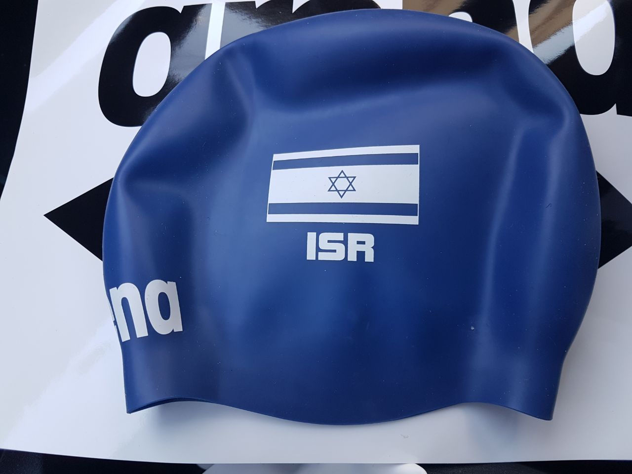 Team Israel arena Swim Cap - Blue