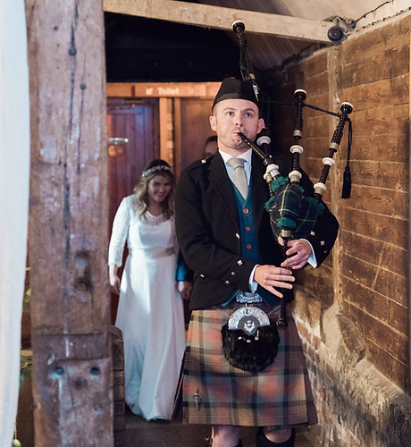 Scottish Bagpiper Oxford