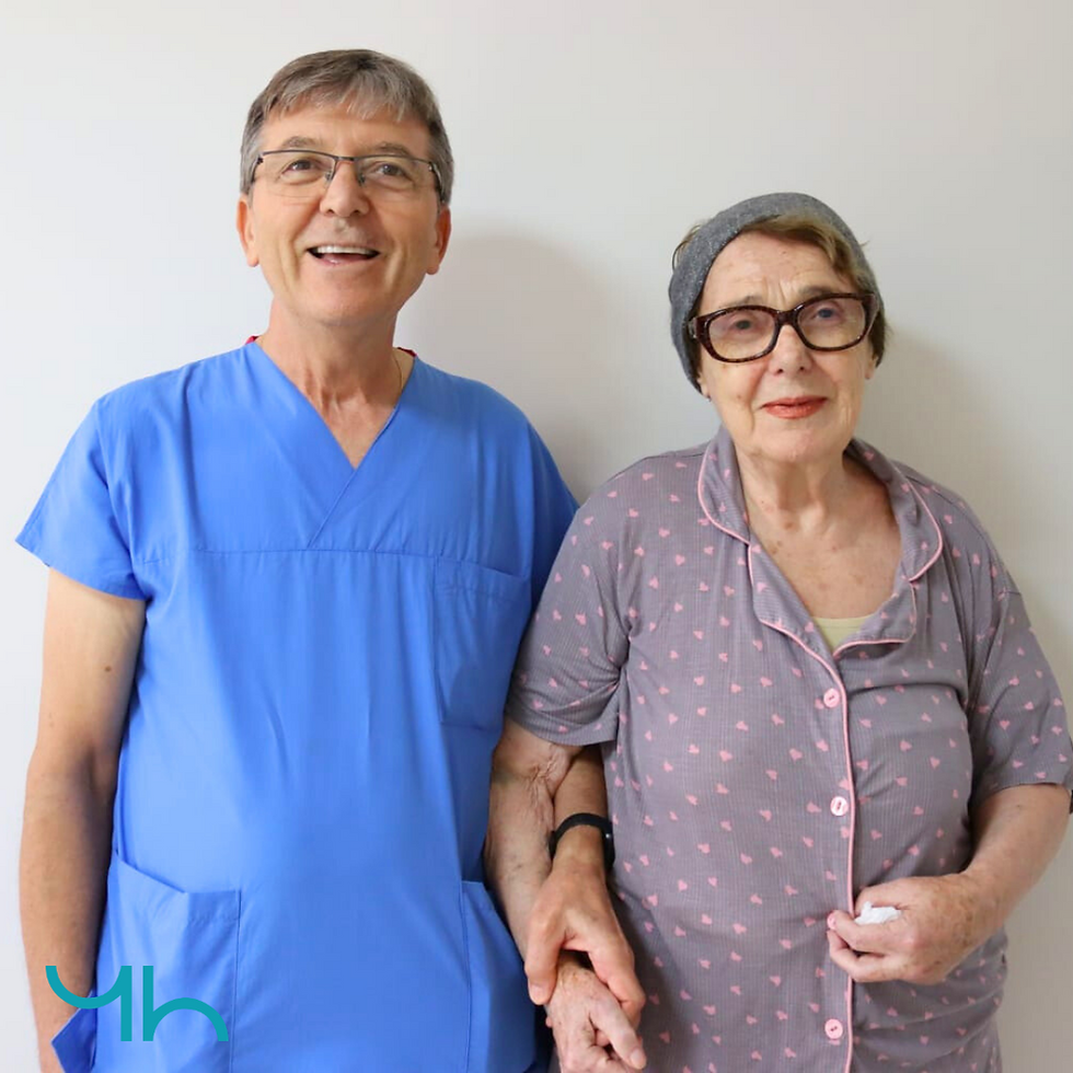 Op.Dr. Mehmet Ali Salın ve Sn. Ayla Akbal teşekkür