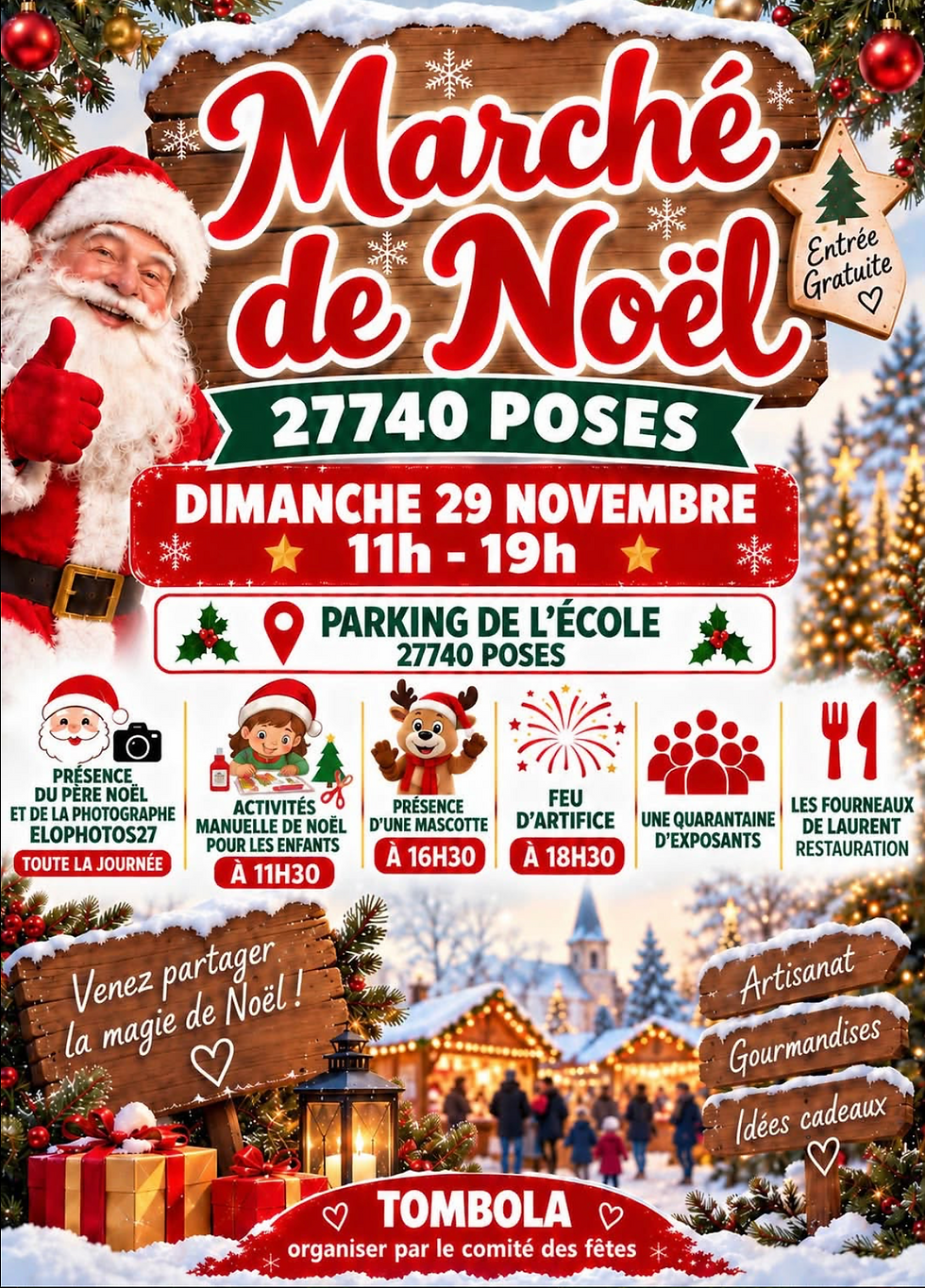Marché de Noël de Poses