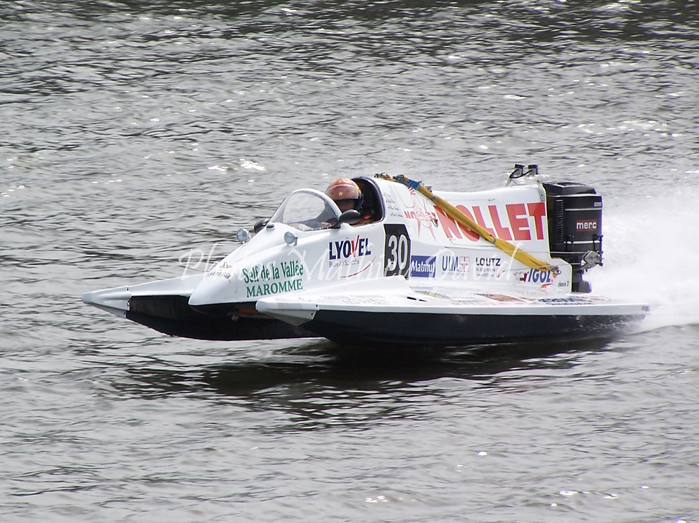 Championnat de France Motonautique à POSES
