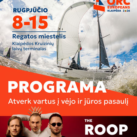 Klaipėda kviečia: Europos čempionato metu – išskirtinė buriuotojiškų patirčių kupina šventė visai šeimai