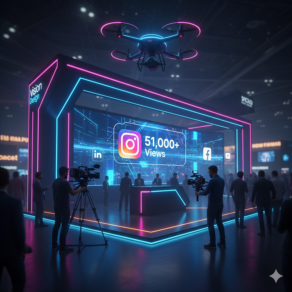 展覽只有 4 天,效益卻能滾動一整年?視界設計助您將「實體攤位」變身為「最強數位業務工具」