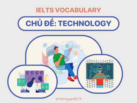 Thuộc làu làu một số từ vựng về Technology thông dụng trong bài thi IELTS!