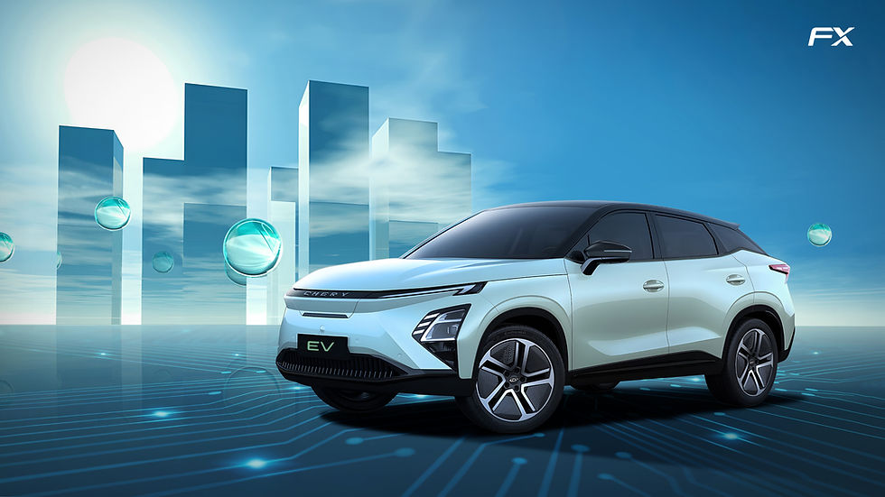 Новий електричний автомобіль — CHERY FX незабаром в Україні