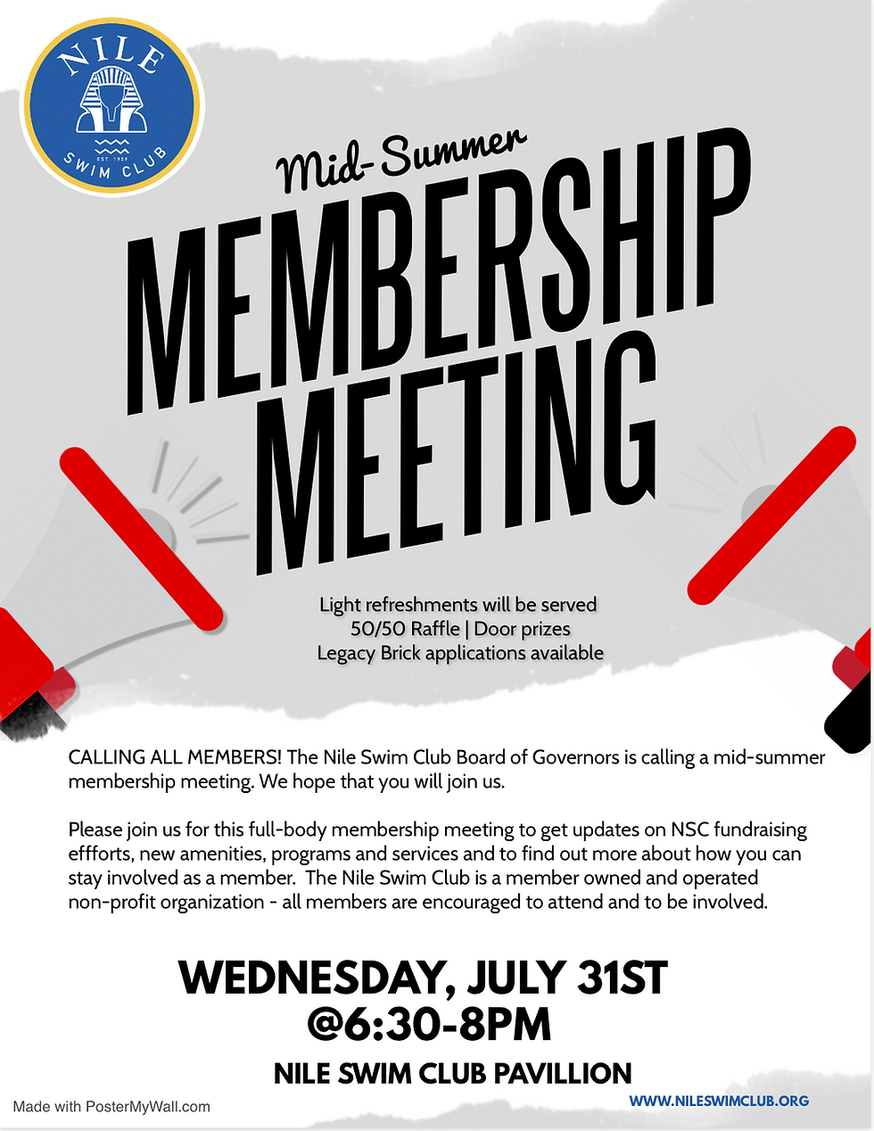 Mid-Summer Membership Meeting
