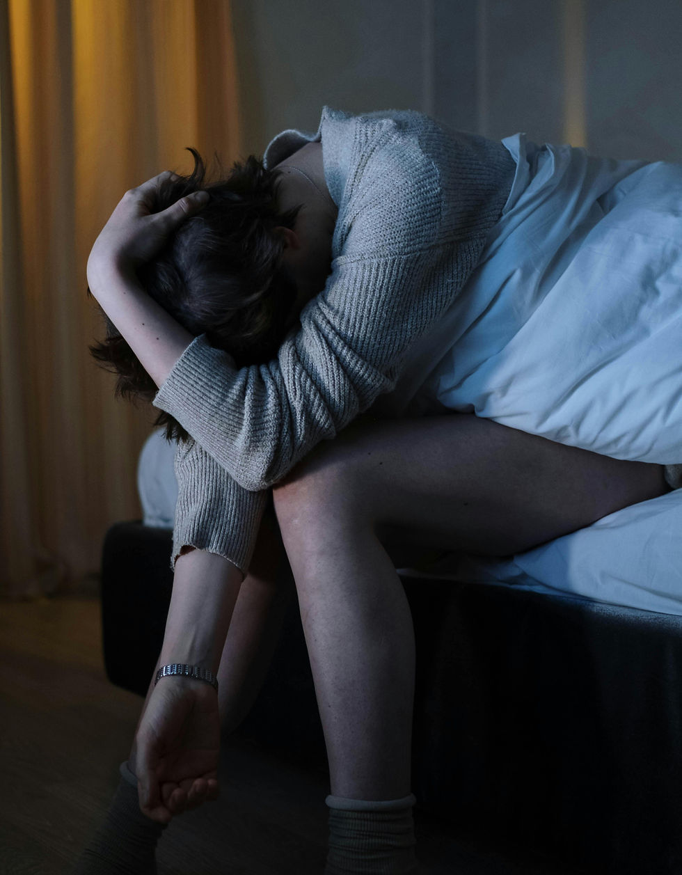 Obsesif Kompulsif Bozukluk Yaşayan bir kadın