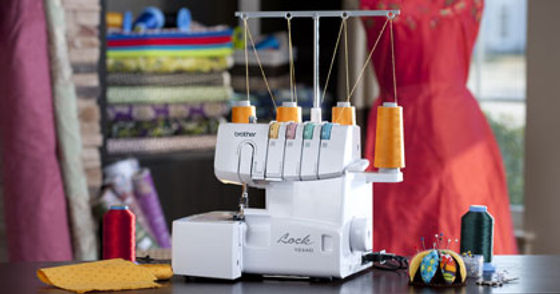 How to thread the Brother 1034d serger