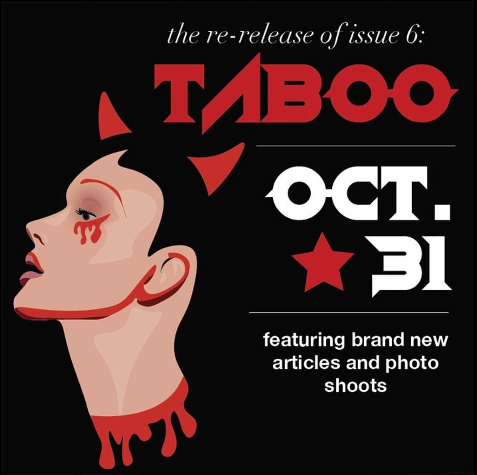 Taboo Re-release Party Invite