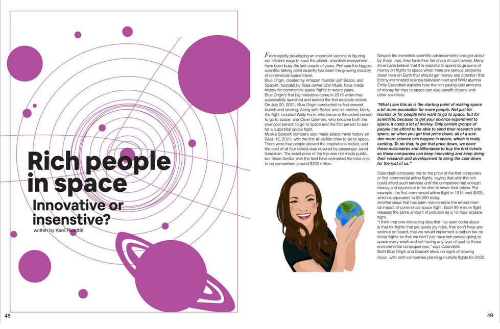 "Rich People in Space: Innovative or insensitive?"