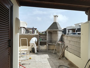 builders lanzarote. Buiding projects. BBQ
