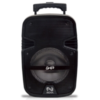 BAFLE AMPLIFICADO BOCINA 8 PULG GHIA-NOVA