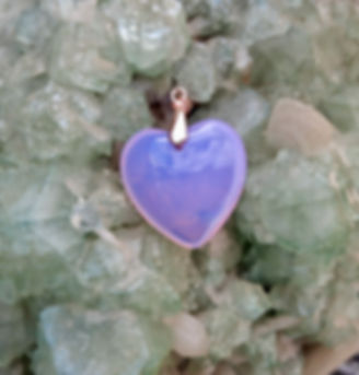 Opalised HGW Andara Puffy Hart Hanger