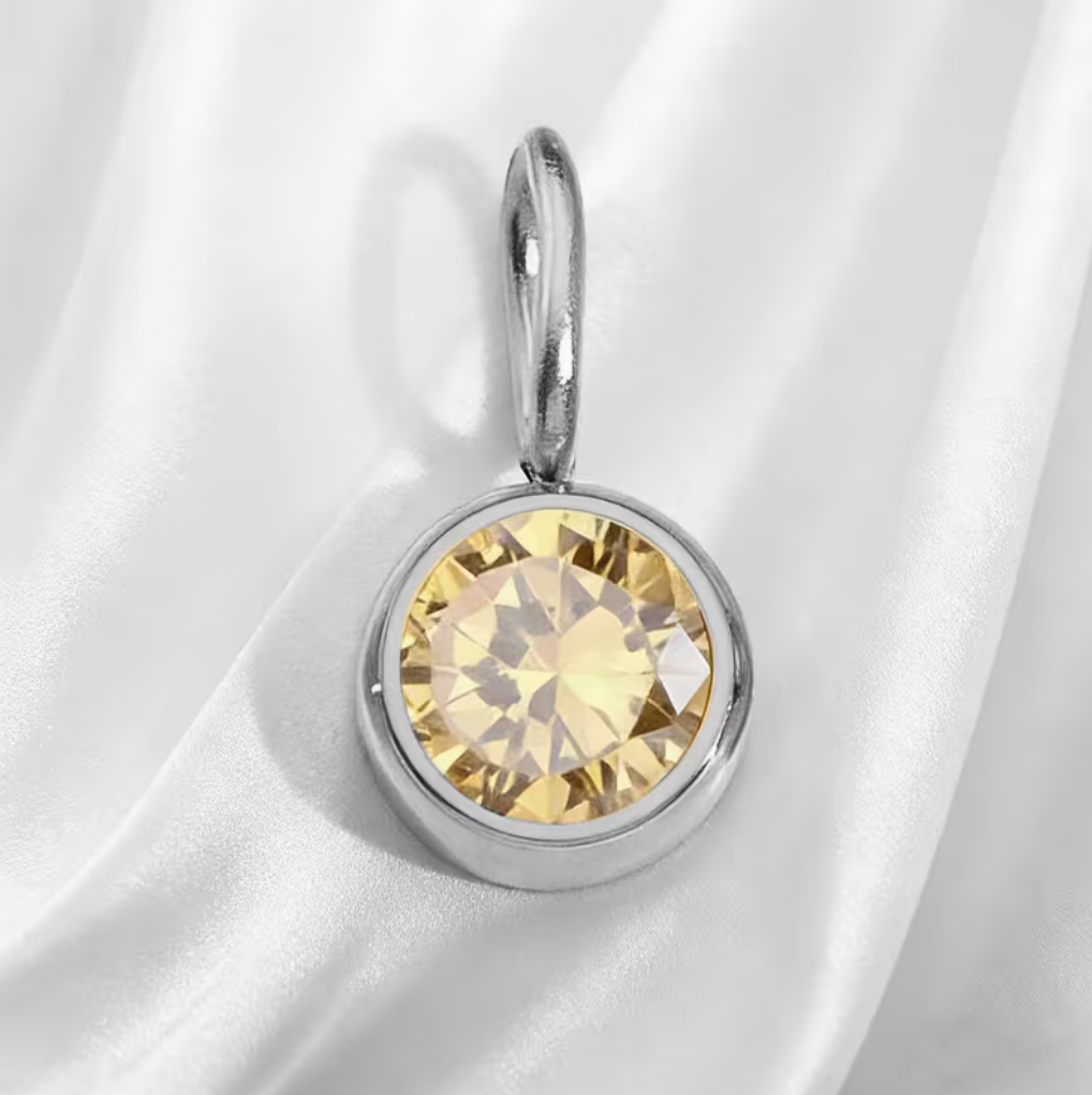 Celestial Gold Andara geslepen hangertje
