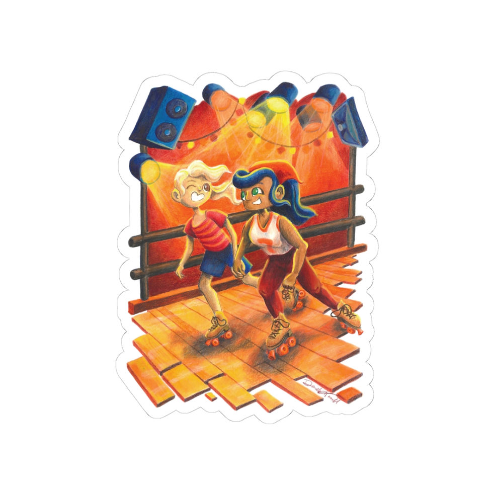 A Step Closer to Flying - Sticker