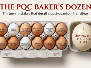 The PQC Baker's Dozen: 13 Mistakes That Derail a Post-Quantum Cryptography Transition