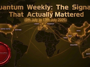 🌐 Quantum Weekly - The Global Signals That Actually Mattered (6-13 July 2026)