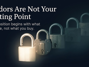 Why PQC Vendors Are Not the Starting Point for Your Post-Quantum Transition