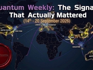 🌐 Quantum Weekly - The Global Signals That Actually Mattered (14 September - 20 September 2026)