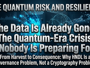 The Data Is Already Gone: The Quantum-Era Crisis Nobody Is Preparing For