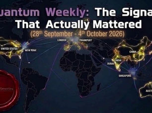 🌐 Quantum Weekly - The Global Signals That Actually Mattered (28 September - 4 October 2026)