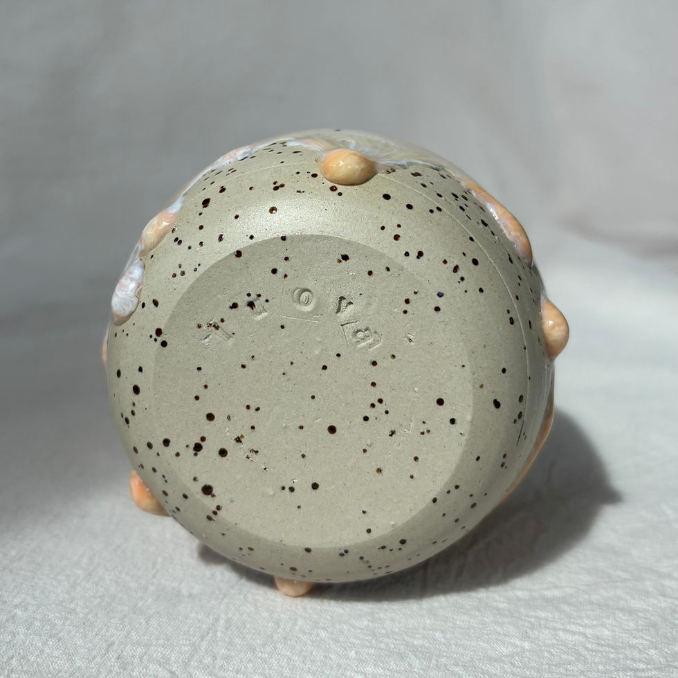 Miniaturbild: Blumenbecher orange