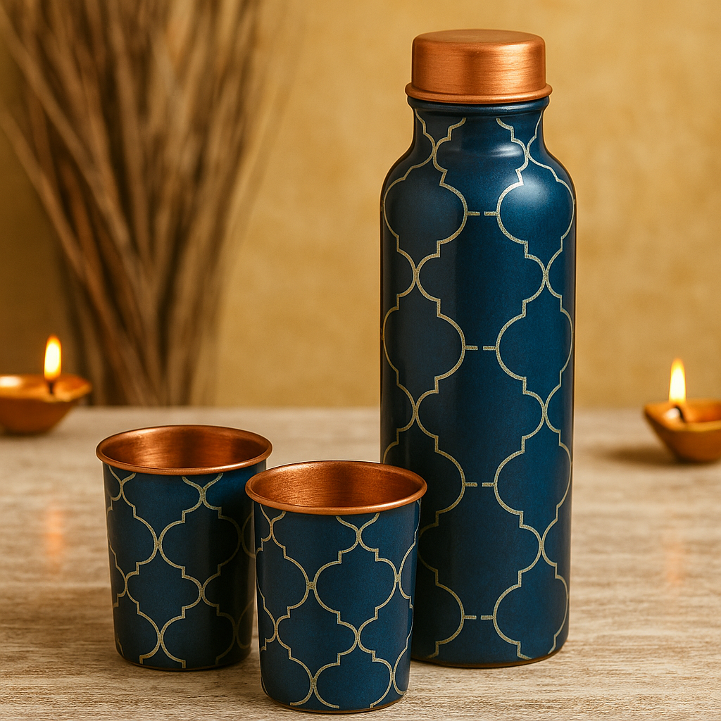 Blue Aura Copper Ensemble