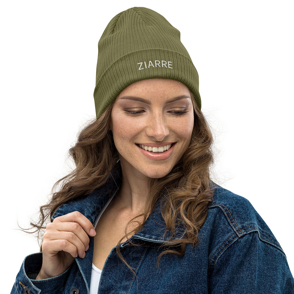 Miniaturbild: ZIARRE Organic Ribbed Beanie