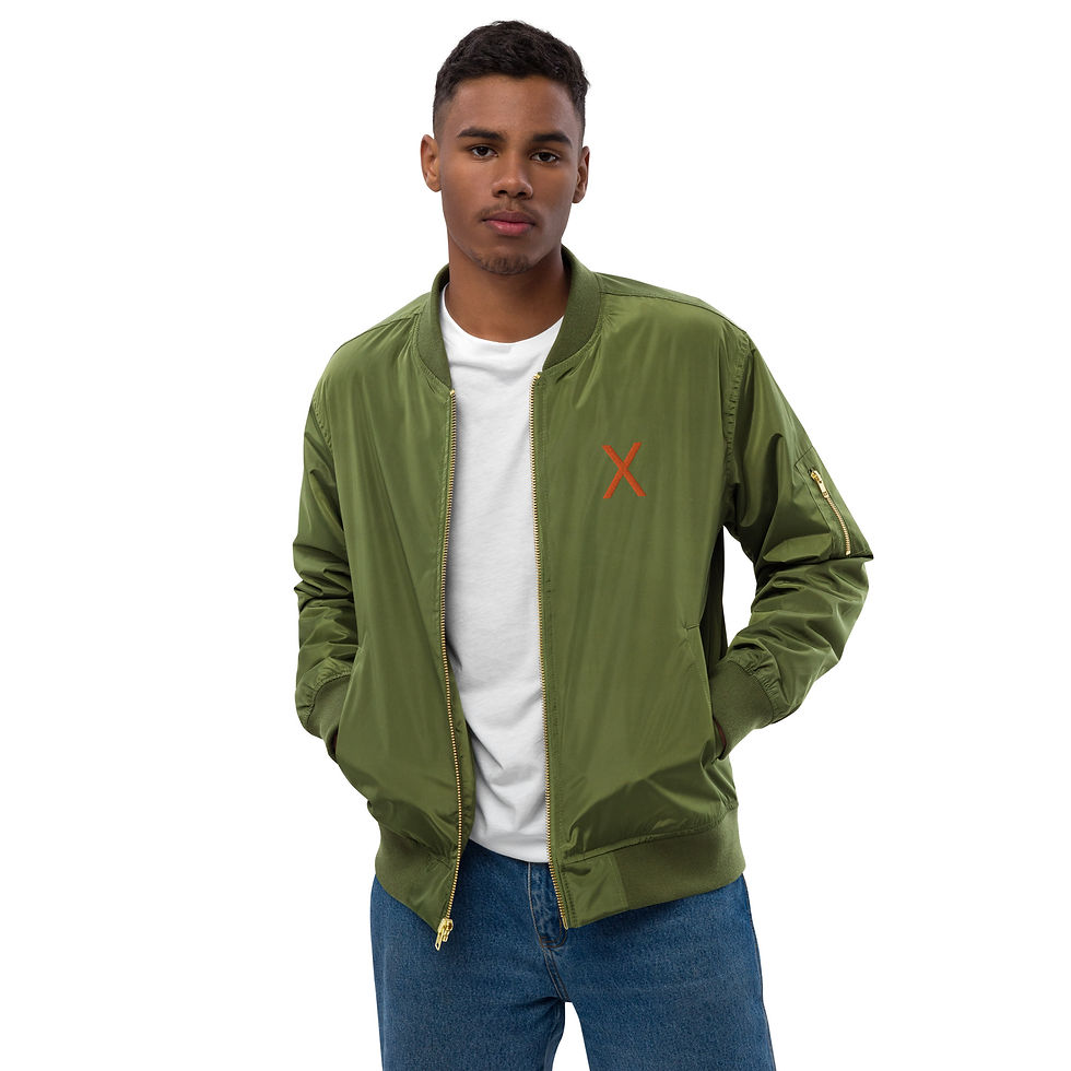 Miniature : ZIARRE Premium Bomber Jacket