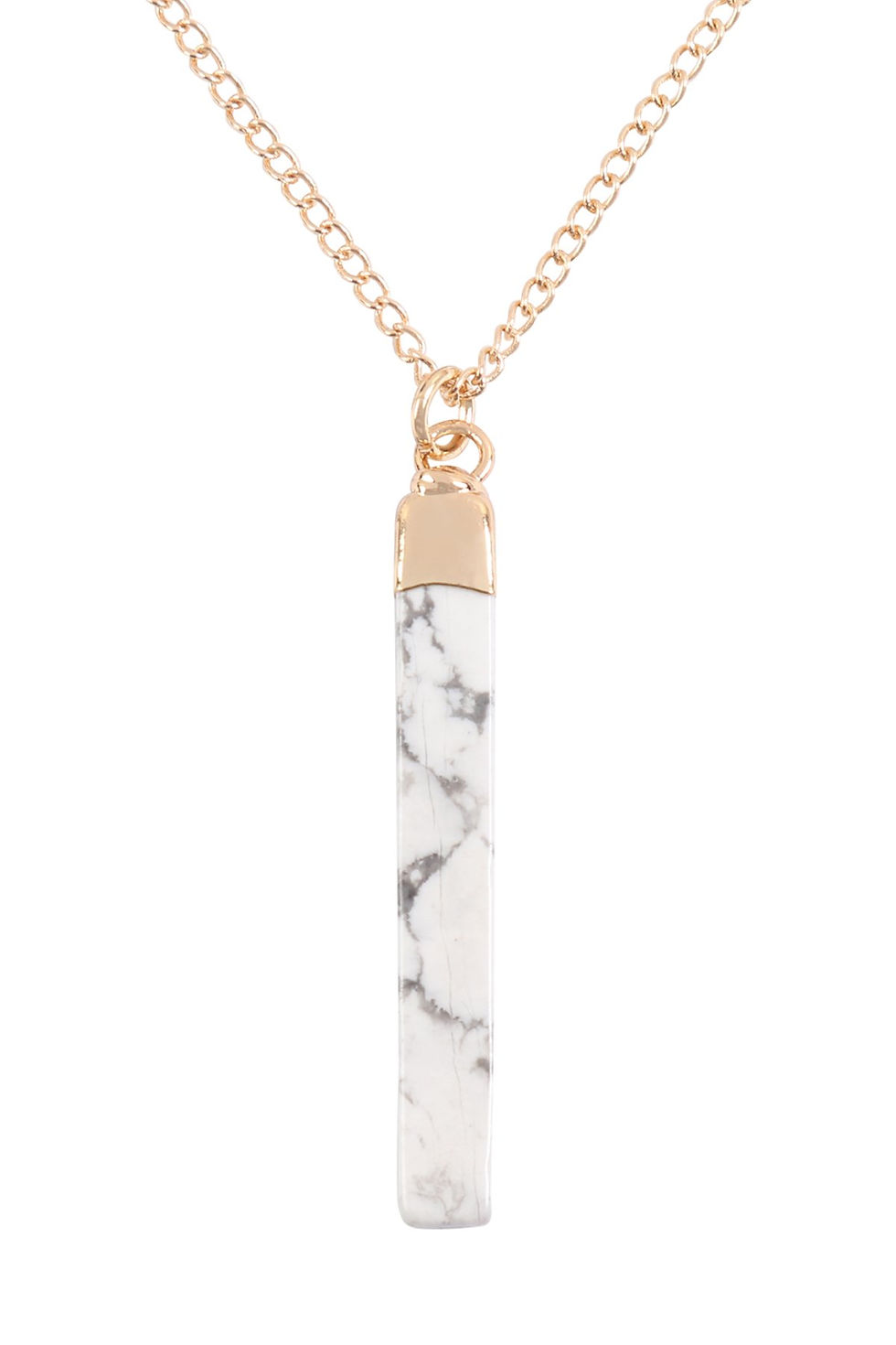 Miniatura: ZIARRE Bar Stone Pendant Necklace