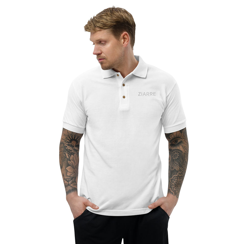 Миниатюра: ZIARRE Embroidered Polo Shirt