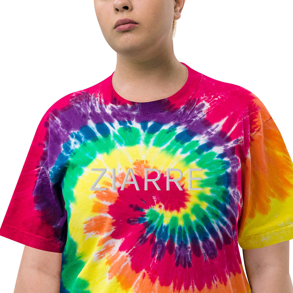 Miniatura: ZIARRE Oversized Tie-Dye T-shirt (Unisex)