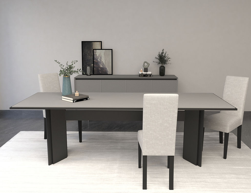 Thumbnail: Diagona Grey Dining Table