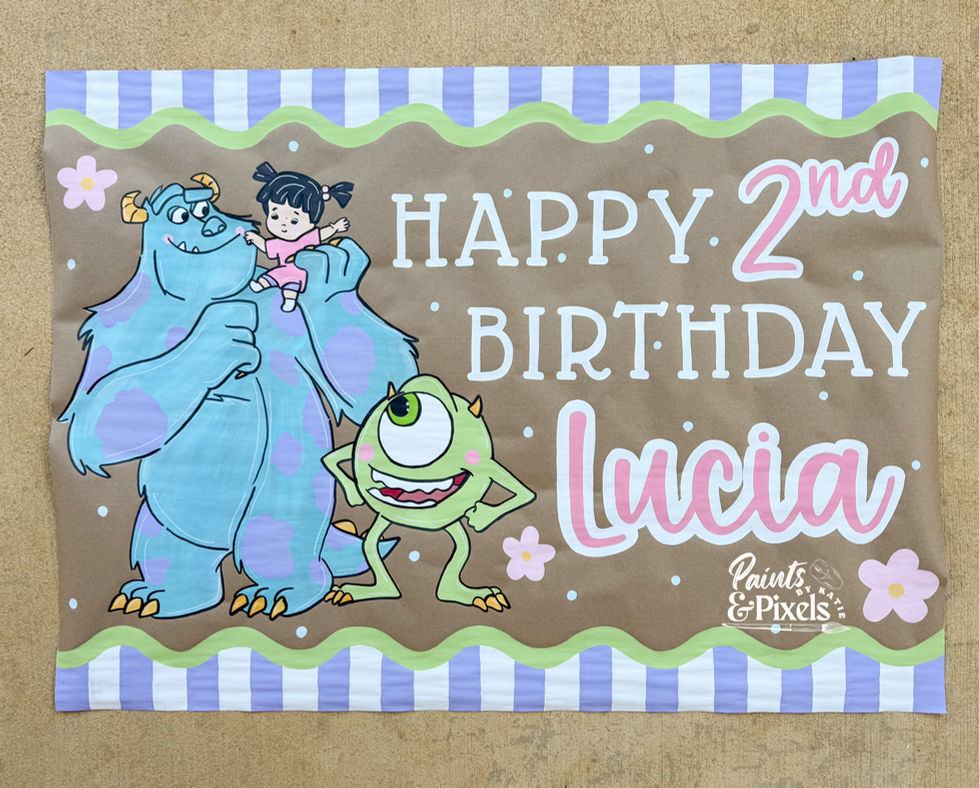 Monsters Inc Banner