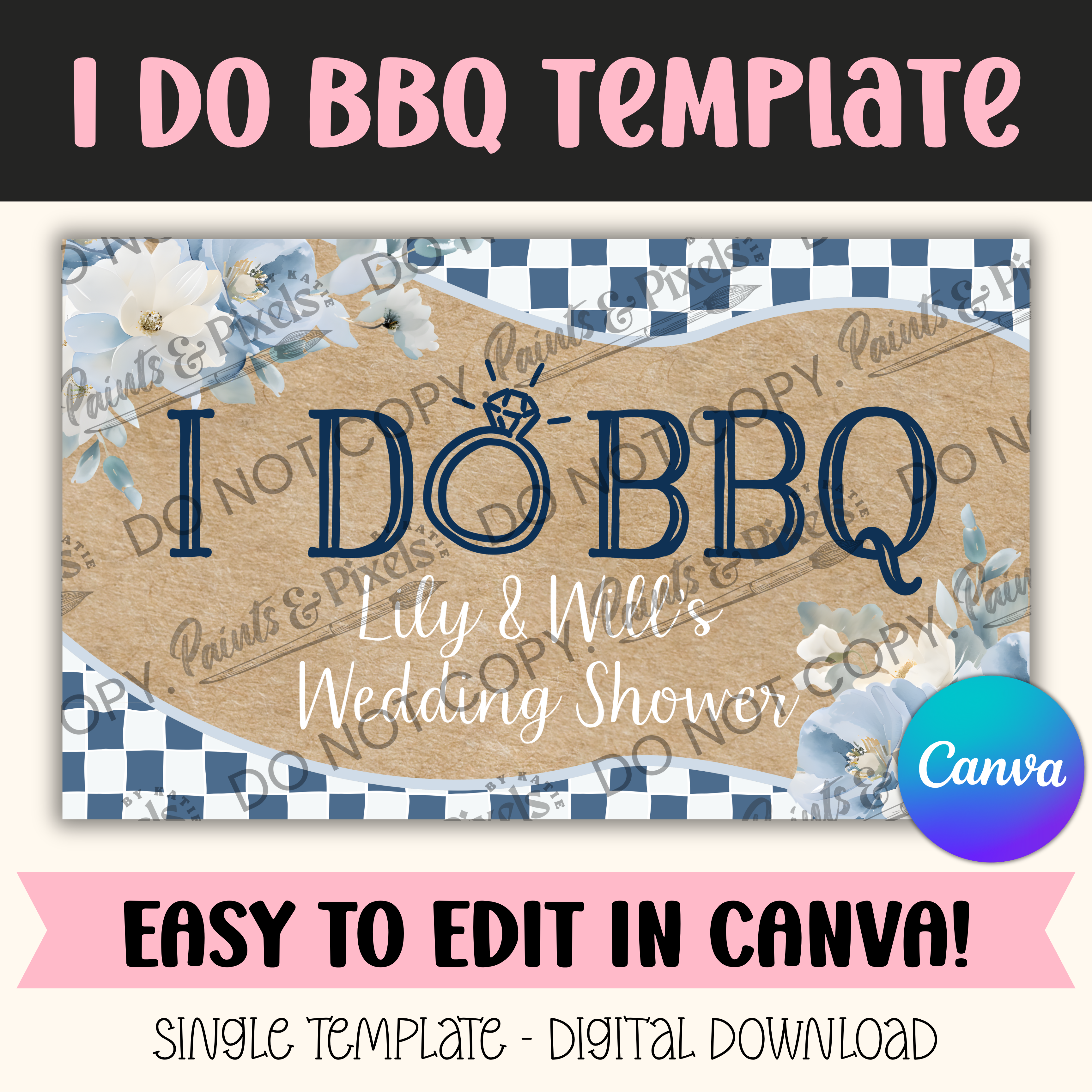 I Do BBQ - Single Template