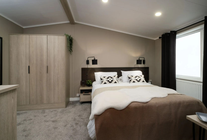 Spacious area decorated in calming tones