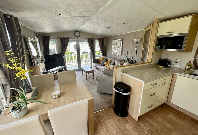 View from the kitchen area