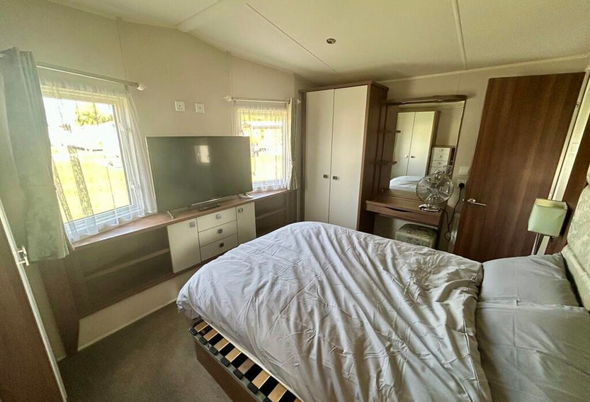 Main bedroom with storage